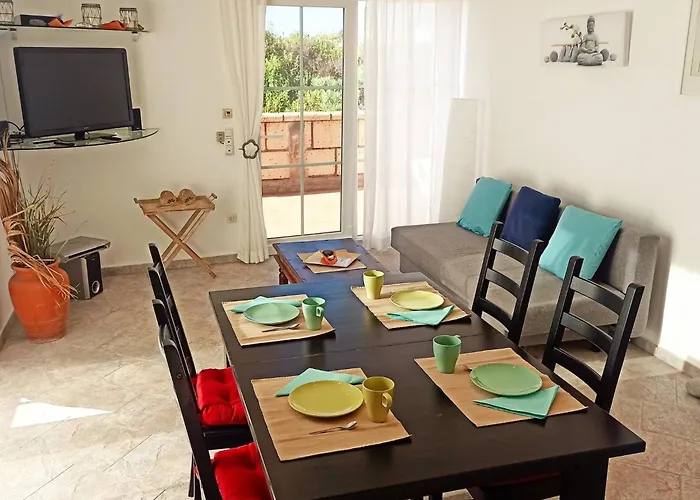 公寓 Casa Tamara 1 - Quiet Flat With Pool Great View Of The Mountains And The Sea *